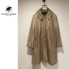 イタリア製 HUNTING WORLD レザー バルカラー コートのサムネイル
