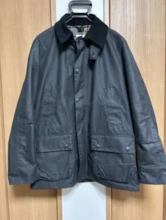 試着のみ美品 Barbour ASHBY WAX JACKET ネイビー M