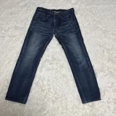 ブルーウェイ BLUE WAY ヴィンテージストレートデニムパンツ 30のサムネイル