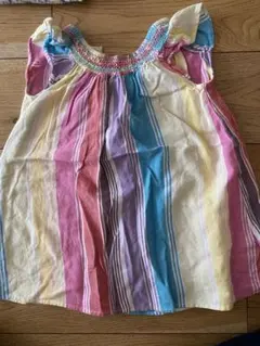 ネクスト　レインボーカラーワンピース