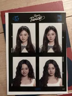 TWICE 証明写真ステッカー　ツウィ