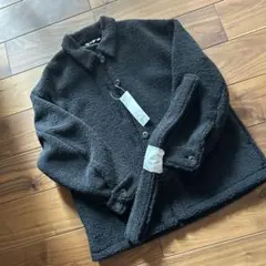 ユニクロ　ボアフリースショートコート