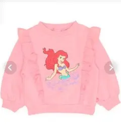 BABYDOLLプリンセスアリエル/フリル裏起毛トレーナー120cm新品未開封