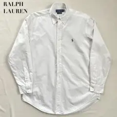 RALPH LAUREN ボタンダウンシャツ 白 YARMOUTH