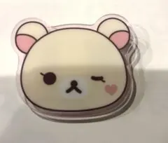 コリラックマ アクリルバッジ クリップ付きのサムネイル