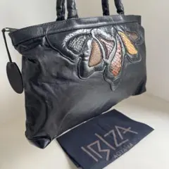 IBIZA レザーハンドバッグ