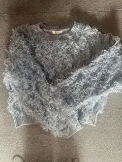 PALEMO STORE ライトグレー 長袖ニット