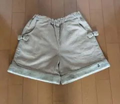 familiar f dash エフダッシュ キュロット ベージュ150