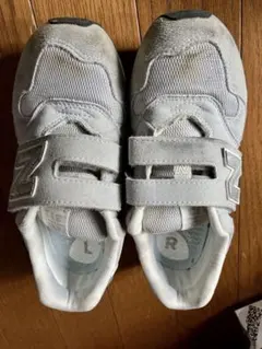 New Balance グレー スニーカー ベルクロ