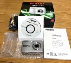 PENTAX ペンタックス Optio オプティオ E40 元箱入り Pentax Optio E40 Digital Camera 19196 B&H Photo Video