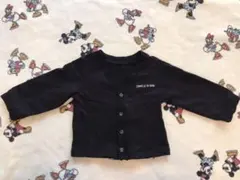 コムサ　黒　カーディガン 80cm