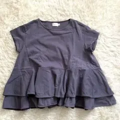 yori！新品！未使用！フレアカットソー Yori 美品 25SS yori ヨリ フレア カットソー YR11-25101K