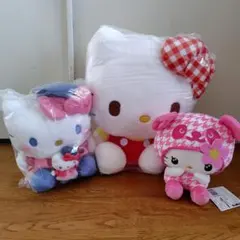 ハローキティ ぬいぐるみ4点セット