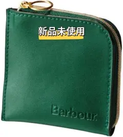 Barbour レザー製ミニ財布