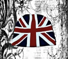 00s archive y2k Union Jack beanie swagのサムネイル