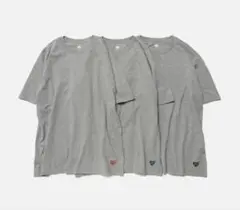 大セール3枚入りHUMAN MADE 3-Pack T-Shirt グレーのサムネイル