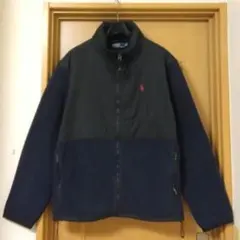 ポロラルフローレン フリース ナイロン 切替 ジャケット パーカー 国内正規