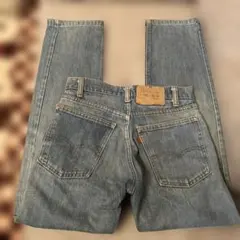 Levi's 505 66後期レア　オレンジタブW28L34 ボタン裏8USA