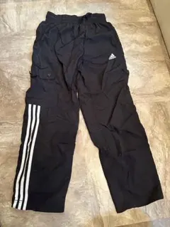 adidas キッズ ロングパンツ ブラックのサムネイル