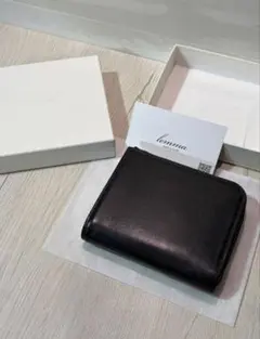 【美品】最終値下 レンマ クルバ プエブロブラック L字ファスナー2つ折り財布のサムネイル