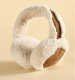【新品未使用】ふわふわ シープスキン風 イヤーマフ（耳あて）