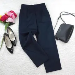 G3695*ビューティ&ユース☆ユナイテッドアローズ☆タックパンツ☆ネイビー☆S