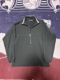 98年　patagonia ハーフジップスウェット　52425 モスグリーン