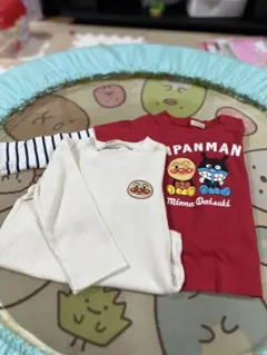 アンパンマン Tシャツ・カットソー 2枚セット