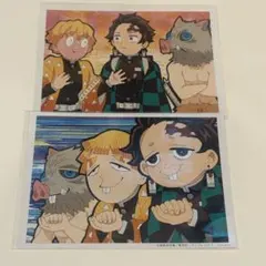 d*3様 鬼滅の刃 遊郭編 ランダムブロマイド 竈門炭治郎 我妻善逸 嘴平伊之助