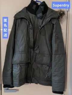 【古着】Superdry 極度乾燥 ミリタリー風ジャケット Mサイズ
