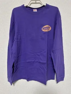 ハルカミライ アメカジ風ロンＴ purple L