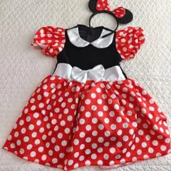 ミニーマウス風ドレス