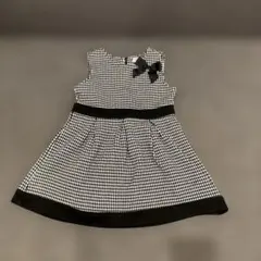 マザウェイズ　千鳥格子 ワンピース 104 100 ジャンスカ
