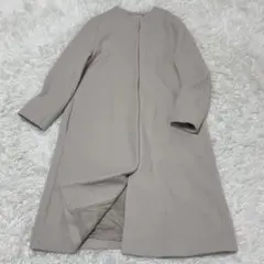 アローズ カシミヤ混 UBCS W/CA ベルライン コート Aライン