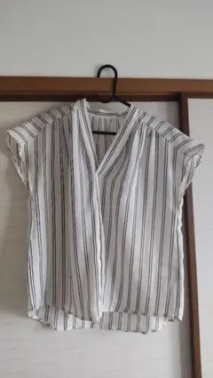 ROPÉ PICNIC ストライプ ノースリーブシャツ 38