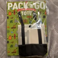 L.L.Bean PACK & GO TOTE エコバッグ　トートバッグのサムネイル