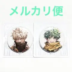 【新品】　僕のヒーローアカデミア　缶バッジ　爆豪勝己　爆豪　緑谷出久　緑谷　デク