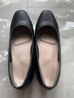 しまむら　快適　軽量パンプス　ブラック　22.5㎝　就活のサムネイル