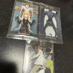 DEATH NOTE デスノート　ウエハース　カード　3枚セット