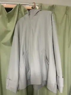 グレー フード付き マウンテンパーカー Mサイズ