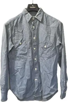 【レア】Scabo BOLZONELLA シャンブレー シャツ 長袖