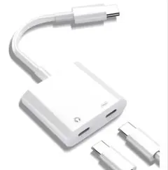 Type-C to Type-C 2in1 変換アダプタ