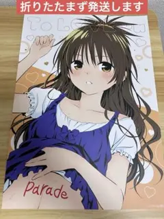ToLOVEる 短編集 特典 箔押しポスター 結城美柑