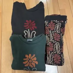 しまむら　人気　midmile セット　110cm 90cm 兄弟　姉妹