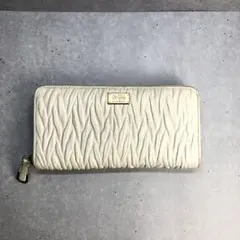 COACH コーチ マディソン ギャザード ツイスト レザー 長財布 ウォレット