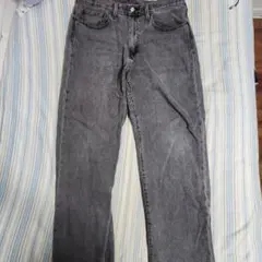 Levi's Lot 505 グレー ストレートデニム W34 L30
