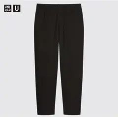 UNIQLO U フレンチリブパンツ　ブラック