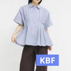 KBF アーバンリサーチ ウエストタックドルマンブラウス【フリーサイズ】