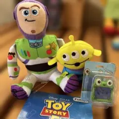 トイ・ストーリー バズ エイリアン ぬいぐるみ 2種セットとおまけ リリーパッド