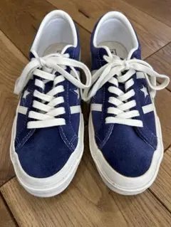 CONVERSE ONE STAR スエード ネイビー US7のサムネイル